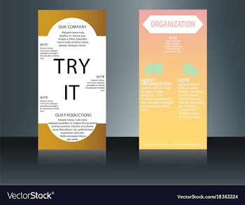 Health care brochure for clinic with doctors vector image