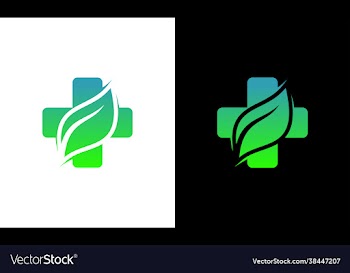 health care leaf hospital medical clinic logo