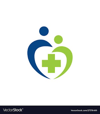 Health company logo 9 vector image