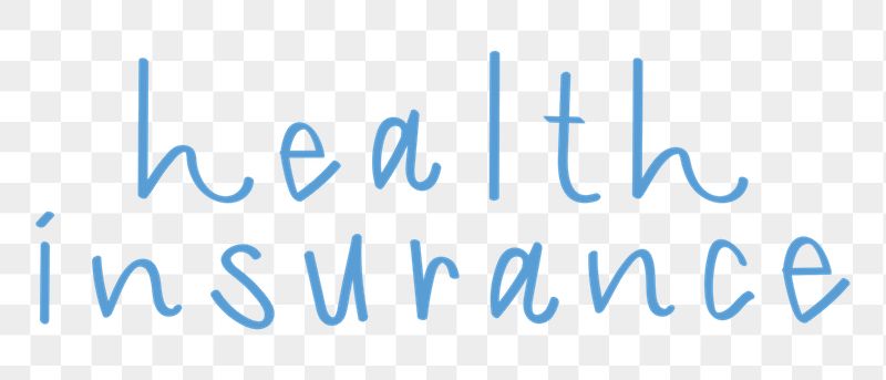 Health insurance png word sticker | Free PNG - rawpixel