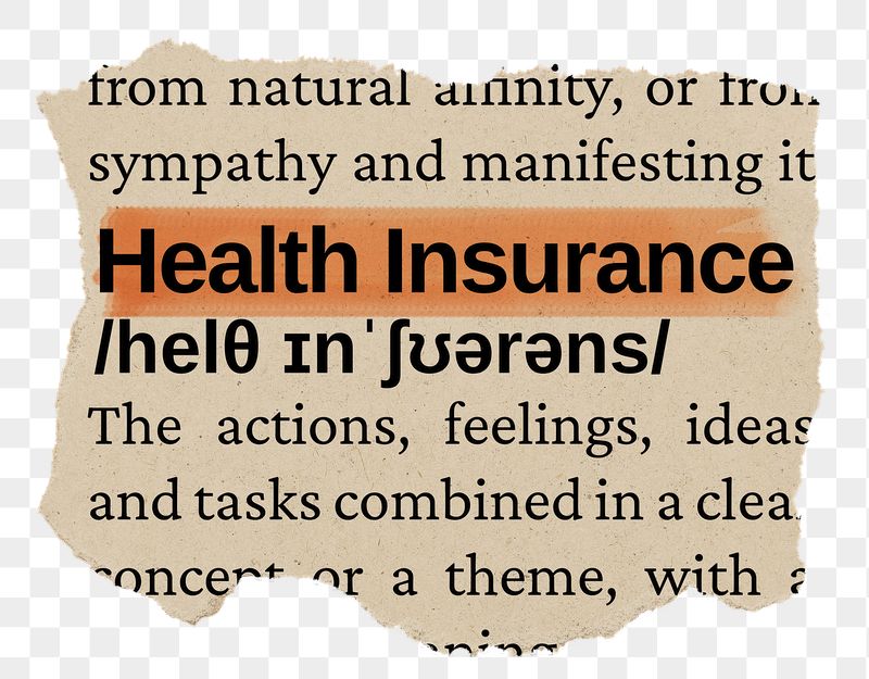 Health insurance png word sticker, | Free PNG - rawpixel