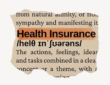 Health insurance ripped dictionary, editable | Free PSD - rawpixel