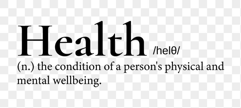 Health png dictionary word sticker, | Free PNG - rawpixel