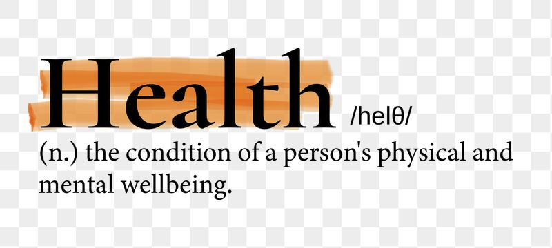 Health png dictionary word sticker, | Free PNG - rawpixel