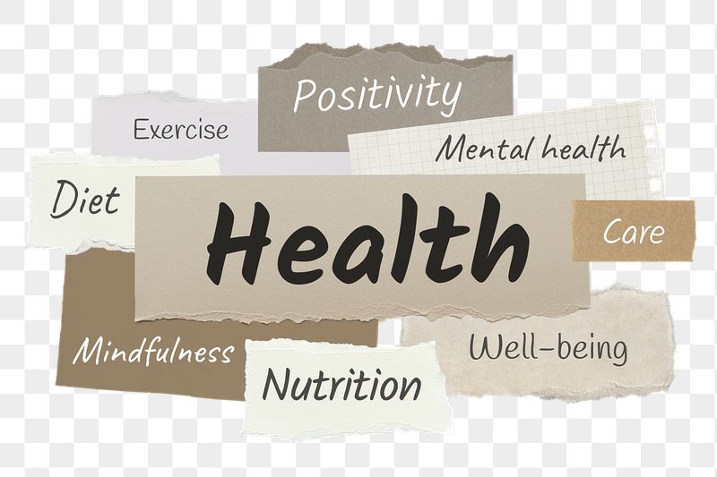 Health png word sticker typography, | Free PNG - rawpixel