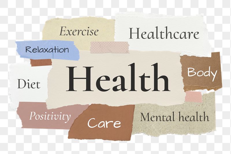 Health png word sticker typography, | Free PNG - rawpixel