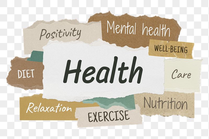 Health png word sticker typography, | Free PNG - rawpixel