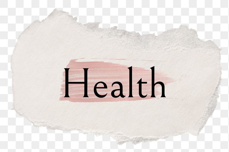 Health png word sticker typography, | Free PNG - rawpixel