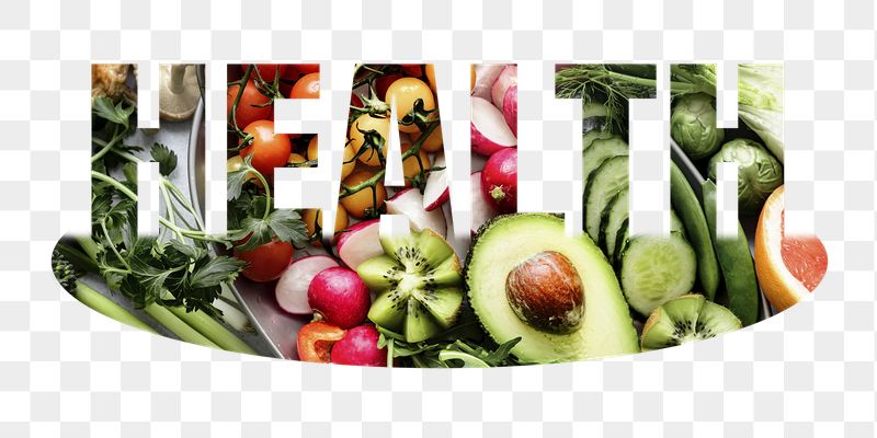 Health png word sticker, vegetables | Free PNG - rawpixel