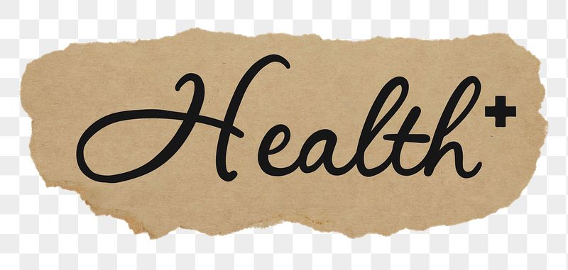 Health word png, black calligraphy | Free PNG - rawpixel