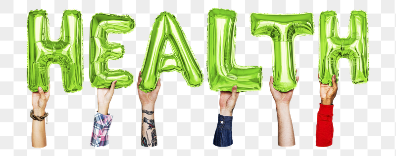Health word png, hands holding | Free PNG - rawpixel