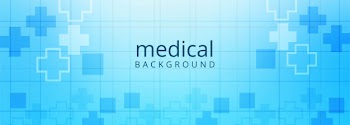 Healthcare and medical banner template background Free Vector