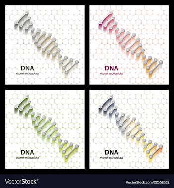 Healthcare medical and science technology vector image