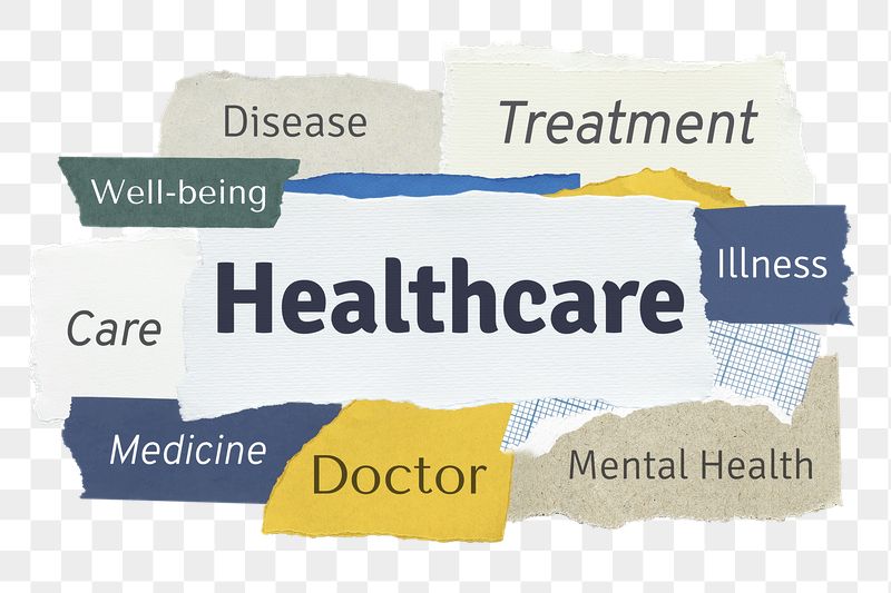 Healthcare png word sticker typography, | Free PNG - rawpixel