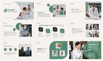 Healthcare services presentation template, medical | Free Vector - rawpixel