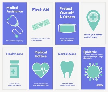 Healthcare social media story template, | Free Vector - rawpixel