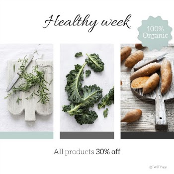 Healthy diet Instagram post, editable | Free PSD Template - rawpixel