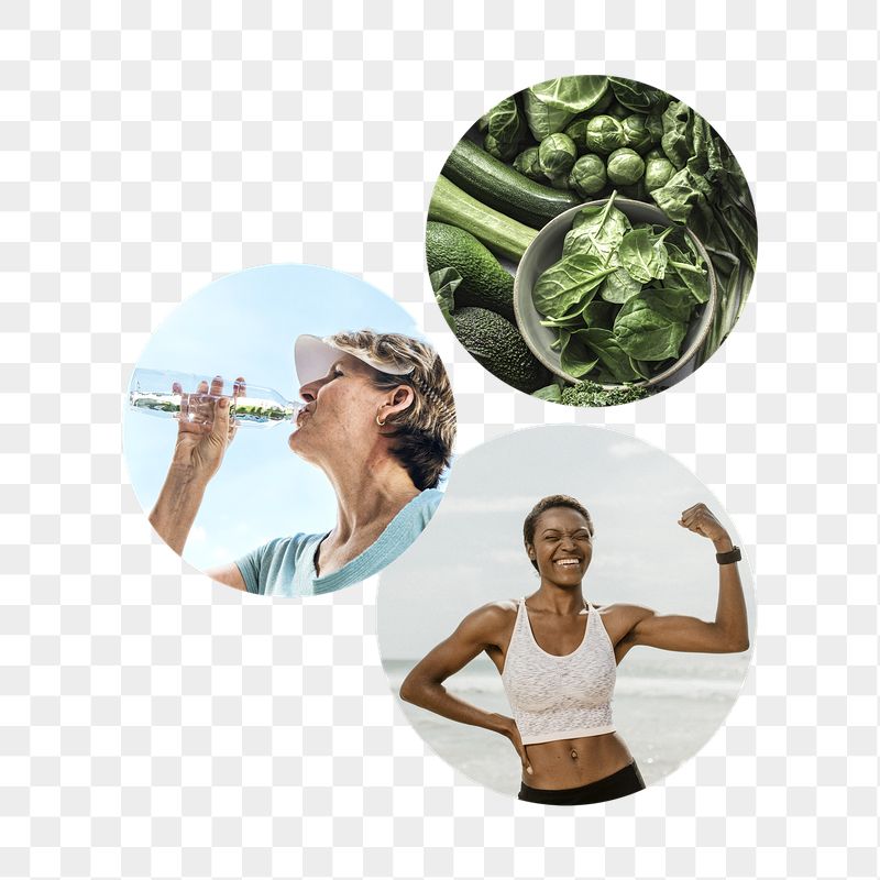 Healthy diet png aesthetic badge | Free PNG - rawpixel