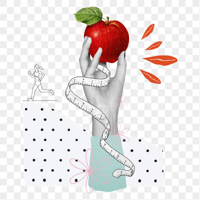 Healthy diet png sticker, hand | Free PNG - rawpixel