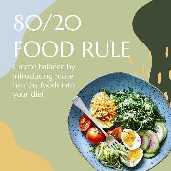 Healthy eating Instagram ad template, | Free Vector Template - rawpixel