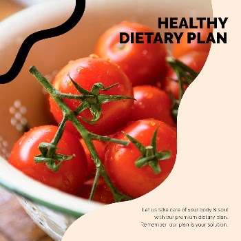 Healthy eating template vector with dietary | Free Vector Template - rawpixel