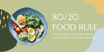 Healthy eating Twitter post template, | Free PSD Template - rawpixel
