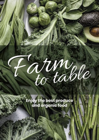 Healthy food, editable poster template | Free Vector Template - rawpixel