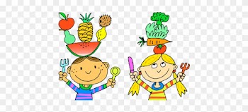 Healthy Foods - Eating Healthy Foods Drawing