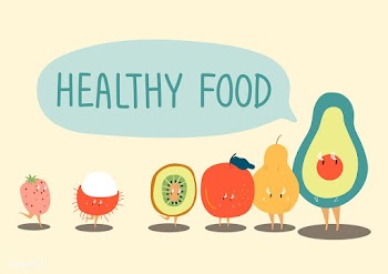 Healthy fruits cartoon character vector | Free stock vector - 538725