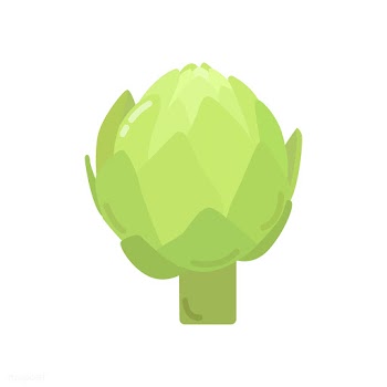 Healthy green artichoke graphic illustration | Free stock vector - 424929