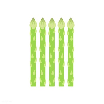 Healthy green asparagus graphic illustration | Free stock vector - 424932