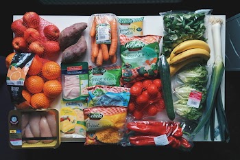 Healthy grocery full of vegetables 