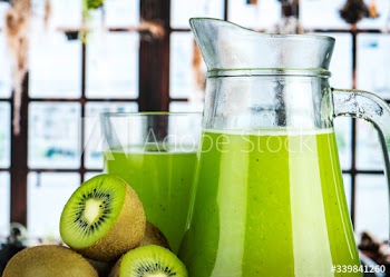 Healthy kiwi juice summer recipe