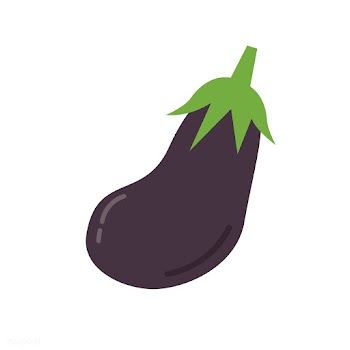 Healthy purple aubergine graphic illustration | Free stock vector - 424910