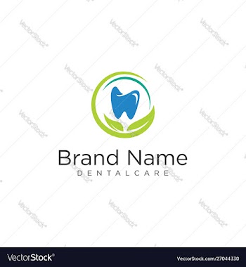 Healthy teeth icon dental care logo design vector image
