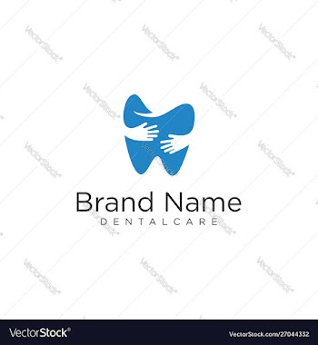 Healthy teeth icon dental care logo design vector image