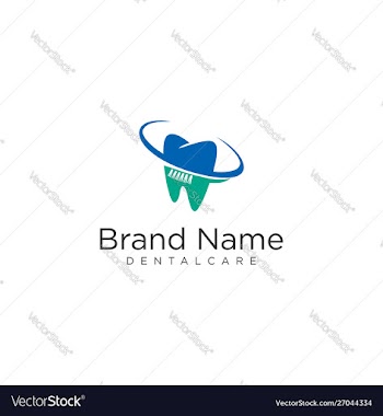 Healthy teeth icon dental care logo design vector image