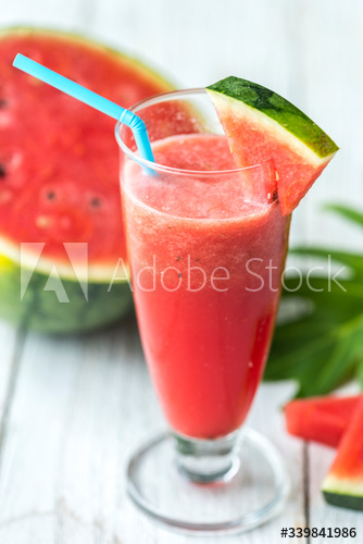 Healthy watermelon shake summer recipe