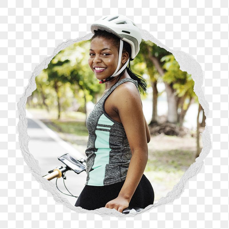 Healthy woman png sticker, fitness | Free PNG - rawpixel
