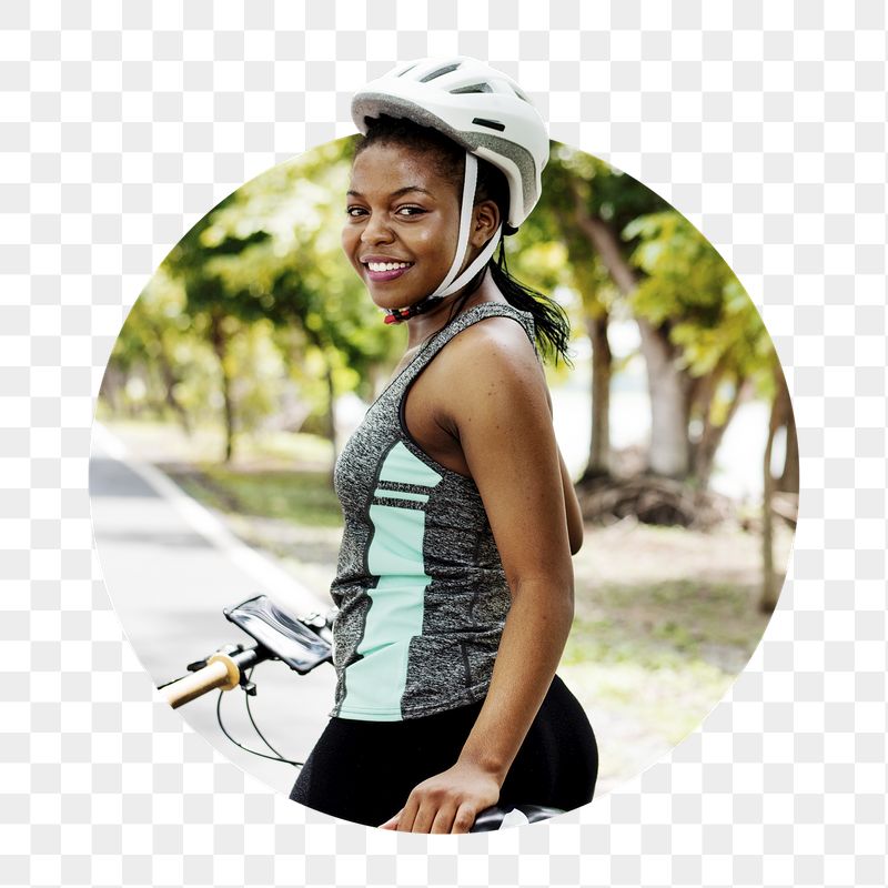 Healthy woman png sticker, fitness | Free PNG - rawpixel