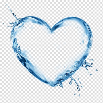 Hear water illustration, Love Heart , Blisters splash ,Skin Heart hydrosphere transparent background PNG clipart