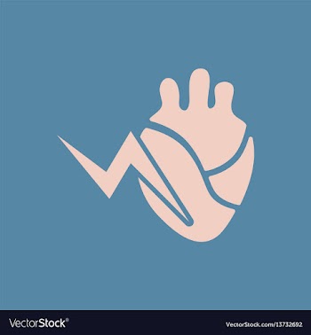 Heart and arrow various symptoms of leukemia on vector image