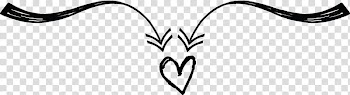 Heart and arrows illustration, Heart , Rustic Arrow transparent background PNG clipart