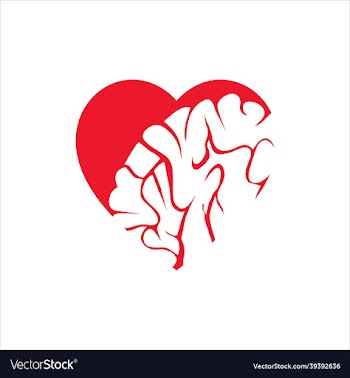 heart and brain template