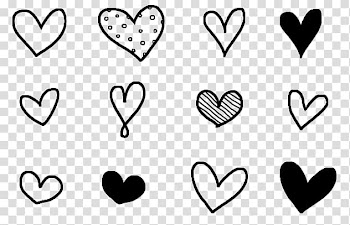 Heart artwork, Doodle Drawing , doodle star transparent background PNG clipart