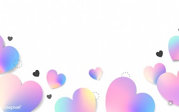 Heart background illustration | Free stock vector - 566036