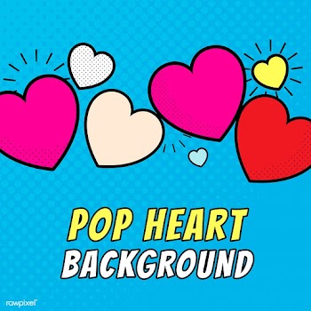 Heart background illustration | Free stock vector - 566039