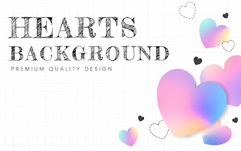 Heart background illustration | Free stock vector - 566060