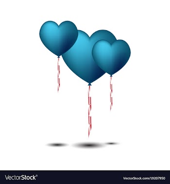 Heart ballon vector image