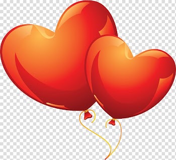 Heart Balloon , Balloon transparent background PNG clipart